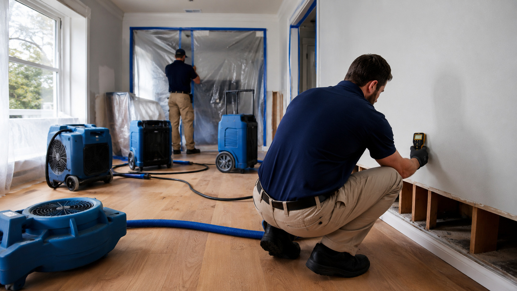 Certified restoration standards and professional remediation equipment