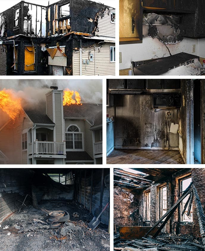 Commercial lithium-ion battery fire cleanup