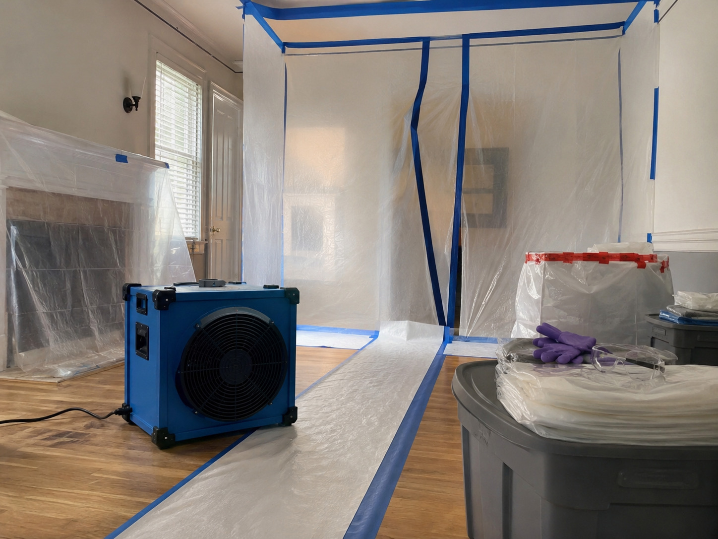 Professional cleanup equipment