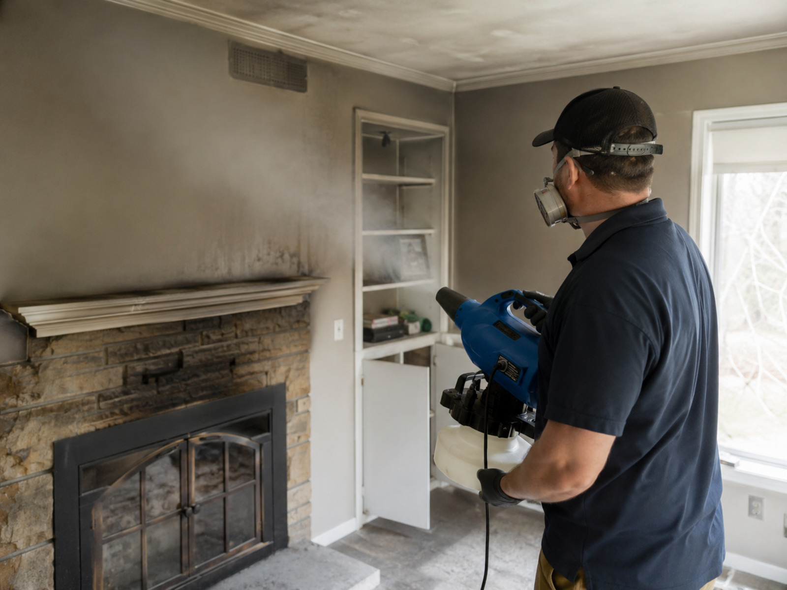 Smoke odor treatment