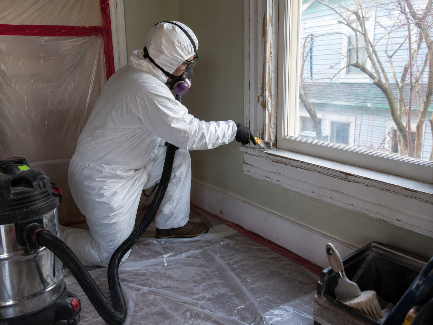 Lead paint remediation