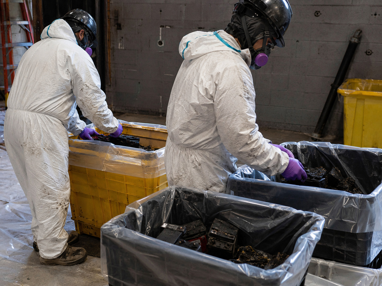 Fire damage remediation equipment