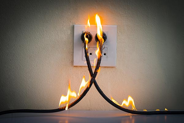 electrical fire