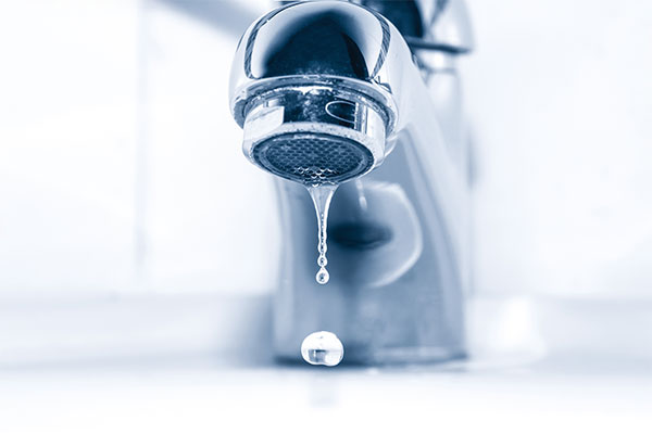 Leaking faucet