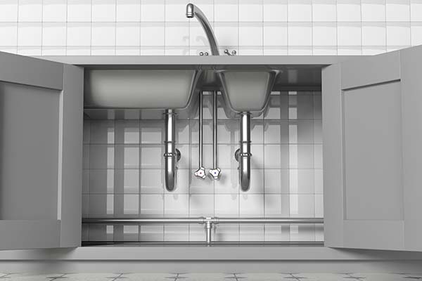 how to unfreeze pipes by opening cabinets