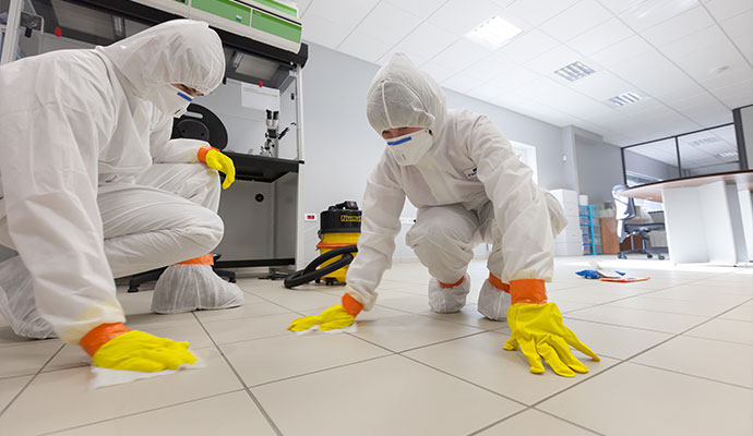 Biohazard cleanup services