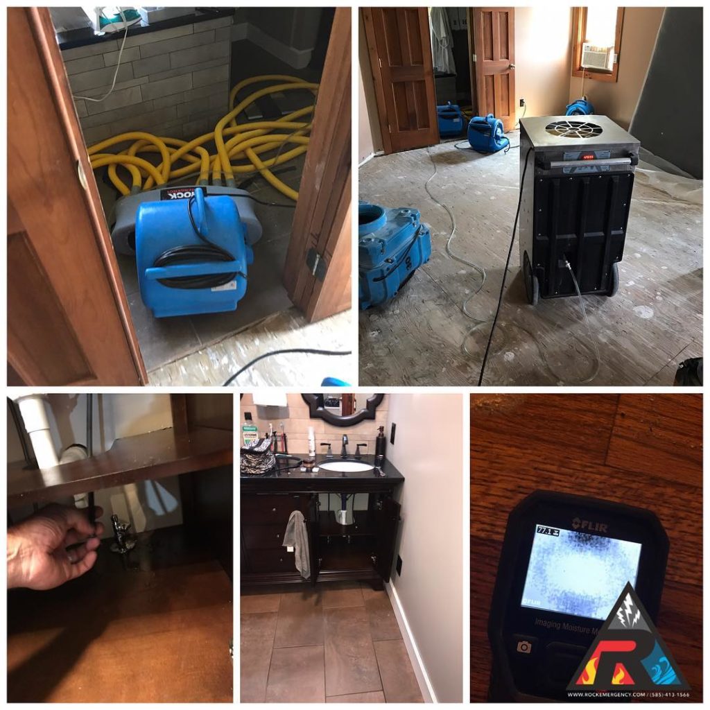 Vanity install gone wrong Rock Emergency